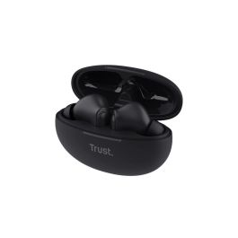 Auriculares Bluetooth Trust Yavi ENC con estuche de carga/ Negros