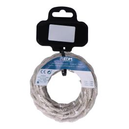 Edm Carrete cable textil trenzado H03VV-F 2x0,75mm² lino 5m Precio: 9.78999989. SKU: S7901435
