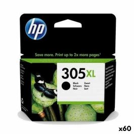 Cartucho de Tinta Original HP 305XL Negro (60 unidades) Cartucho de Tinta Original HP 305XL Negro (60 unidades)