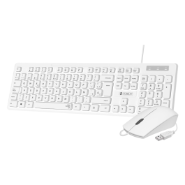SUBBLIM Combo Business Slim Silencioso con cable USB Blanco Precio: 10.99000045. SKU: S7606543