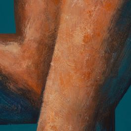 Pintura Abstracto 2/M Lienzo Decoración 70 X 140 cm