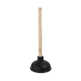 Benson Desatascador Clásico Negro con Mango de Madera, Diámetro 13.5 cm x 40 cm Precio: 2.59000016. SKU: B17HVAGKH8