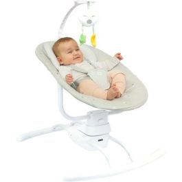 BADABULLE Columpio lateral, ultra confort, arco de juego ajustable y extraíble, verde liquen/agua Precio: 100.9900001. SKU: B1KAJM7CH9