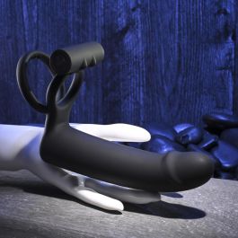 Funda para pene Evolved Gender X black Ø 3,8 cm Funda para pene Evolved Gender X black Ø 3,8 cm