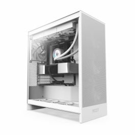 NZXT CM-H72FW-01 H7 Flow - Caja Semitorre de PC ATX/Micro-ATX/Mini-ITX, Blanco