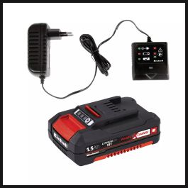 Einhell GC-CT 18/24 Li P Cortabordes sin Cable 24cm, Batería 18V Litio, Empuñadura en D, 8500 RPM, Cargador y Batería Incluidos