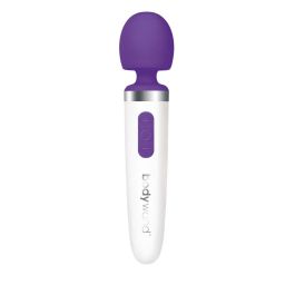 Mini Varita Aqua Blanca y Lila Bodywand Multi Function Wands Morado