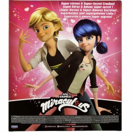 Bandai Miraculous Pack 2 Muñecos Marinette y Adrien P50377 - 26 cm
