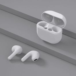 myway auriculares estéreo Bluetooth Pro touch control blancos