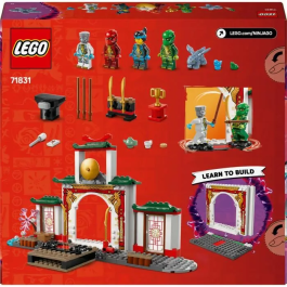 LEGO 71831 Templo Ninja Spinjitzu Dragón de juguete para niños a partir de 4 años