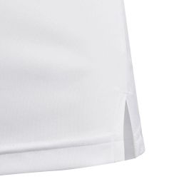 Camiseta de Manga Corta Infantil Adidas Blanco XL