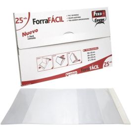 Fixo Forro Libros Sin Adhesivo Solapa Ajustable 120 Micras Pvc 0,28x0,53M Transparente Envase De 25 Precio: 13.89000019. SKU: S8408945