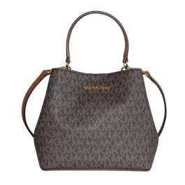 Bolso Mujer Michael Kors PRATT-BROWN Marrón 18 X 16 X 9 CM Precio: 210.49999982. SKU: B1FVSBZW3E