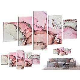 Lienzo 5 Piezas Marmol Rosa Giftdecor 30X8CM (4 Unidades) Precio: 74.50000008. SKU: B17NLYLPBM