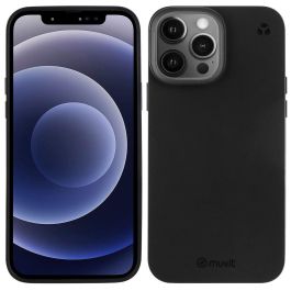 muvit for change funda compatible con Apple iPhone 13 Mini negra