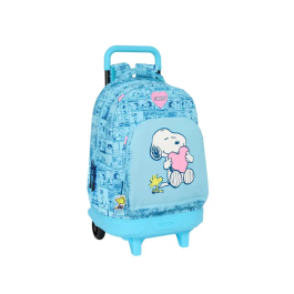 Mochila Escolar Snoopy Love Azul 33 x 45 x 22 cm Precio: 37.59000036. SKU: B1GAVL695W
