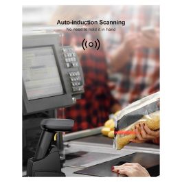 Inateck BCST-52 Lector de Códigos de Barras Portátil 1D/2D, Bluetooth/USB, Negro
