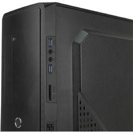 Chieftec UC-03B-OP Torre PC Gaming UNI Series ATX/microATX/Mini-ATX Negra, Acero Carbón, USB 3.2