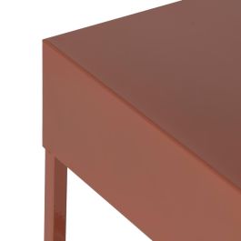 Mesita Terracota Acero 43 X 41 X 50 cm