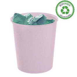 Archivo 2000 Papelera Ecogreen 18 Litros Rosa Pastel Plástico 100% Reciclado 290x310 mm Precio: 4.49999968. SKU: B1J3HSVJYH