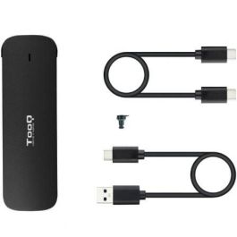 TooQ TQE-2201B Caja Externa para SSD M.2 NVMe PCIe, USB-C 3.2 Gen 2 (10Gbps) con Apertura Fácil sin Tornillos, Aluminio, Negro TooQ TQE-2201B Caja Externa para SSD M.2 NVMe PCIe, USB-C 3.2 Gen 2 (10Gbps) con Apertura Fácil sin Tornillos, Aluminio, Negro