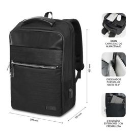 SUBBLIM Mochila Business V2 AP Backpack 16" Black