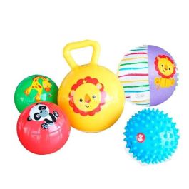 Set 5 pelotas entrenamiento fisher-price