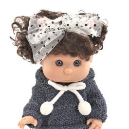 Tachan T00997 Nora Muñeca Pepona 40 cm. Curiosa y observadora, ideal para niños +3 años.