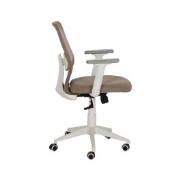 Silla de Oficina Blanco Taupé 63 x 59 x 94,5 cm