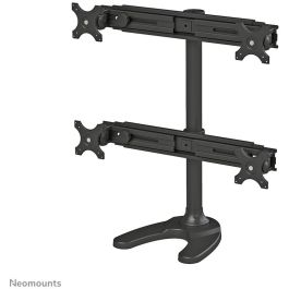 Neomounts FPMA-D700DD4 Soporte de Escritorio para 4 Monitores 19-30" (76 cm) hasta 8kg por Pantalla, Negro