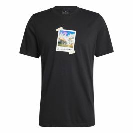 Camiseta de Manga Corta Hombre Adidas All Day I Dream Negro