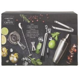 Cook Concept Juego de 8 Piezas Coctelería Acero Inoxidable para Bebidas y Cócteles