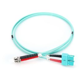 DIGITUS LWL Patchkabel ST -> SC 3.00m Multimode Duplex OM3