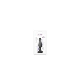 Plug Anal Glamy Negro Silicona