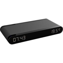 Estación de carga para despertador - THOMSON - Negro - Inducción 15W, Temperatura, Puerto USB-C, Fuente de alimentación. 230 V Estación de carga para despertador - THOMSON - Negro - Inducción 15W, Temperatura, Puerto USB-C, Fuente de alimentación. 230 V
