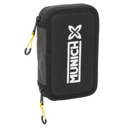 Estuche Escolar con Accesorios Munich Topo Negro 12.5 x 19.5 x 4 cm 29 Piezas Precio: 3.50000002. SKU: B1EQCXVSW2