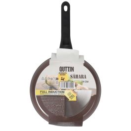 Quttin Sartén 24 cm Aluminio Forjado con Mango Soft-Touch Saha 3.0 mm (6 Unidades)