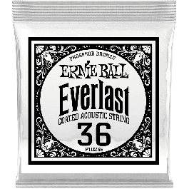 Ernie Ball Cuerda Acústica Everlast Coated Phosphor Bronze .036