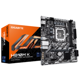Gigabyte H810M K Placa Base Intel LGA 1851 DDR5 128GB HDMI DP 4SATA M.2 GBLAN Micro ATX Precio: 94.59000034. SKU: B124WVC4C7