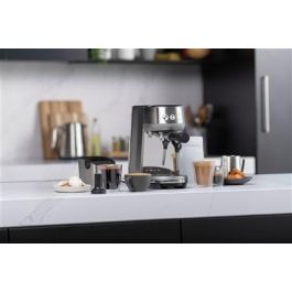 Sage Cafetera Espresso Manual Bambino INOX, Portafiltros 54 mm, 19 g, ThermoJet, Texturizado Leche, PID Sage Cafetera Espresso Manual Bambino INOX, Portafiltros 54 mm, 19 g, ThermoJet, Texturizado Leche, PID