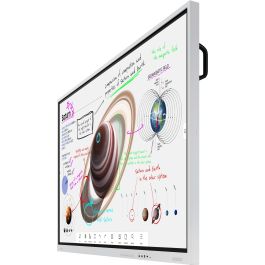 SAMSUNG WM85B Flip Pro Pantalla Interactiva MultiTouch 85" (216cm) 4K UHD (3840x2160) LCD HDMI Blanca Gris