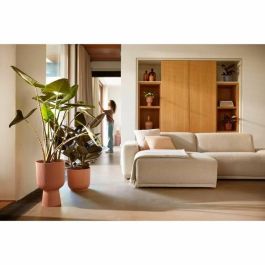 Elho ELH2904503018100 Maceta Vibes Fold Coupe Rosa para Interior, 100% Reciclada, 30x29,5x45 cm