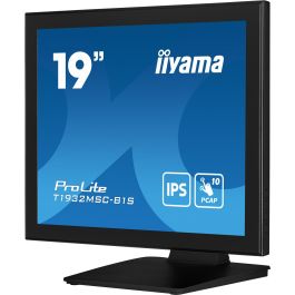IIYAMA T1932MSC-B1S Monitor Táctil 19" IPS Full HD, HDMI+DP+VGA, USB Táctil, Altavoces Integrados, Negro