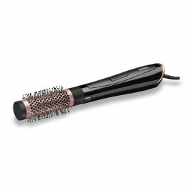 Babyliss Perfect finish - Cepillo de aire iónico 1000W, 2 temperaturas, botón de aire frío, neutraliza electricidad estática, cepillo térmico de 38mm y puas suaves de 20mm