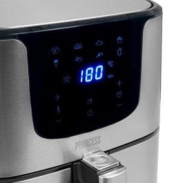 Princess 183312 Freidora de Aire Deluxe Digital XXL Sin Aceite, 5.5L, 1700W, 8 Programas, 7 Raciones