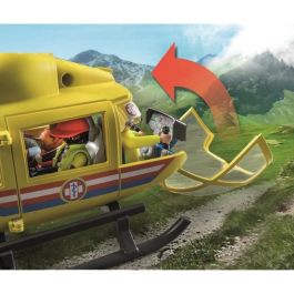 Playmobil Helicóptero de Rescate City Life 71203 Juguete para Niños +4 Años