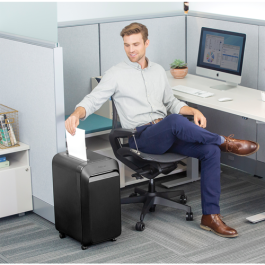 Fellowes 5502601 Destructora LX-220 Minicorte P-4 Negro 4x12mm 30L