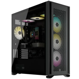 Corsair 7000D Airflow Full Tower Caja de PC Negra con Ventana Lateral de Cristal