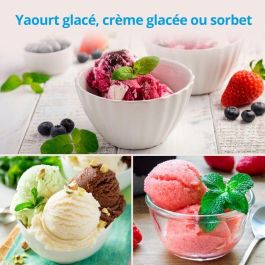 MEDION Heladera y yogurtera eléctrica de aluminio con compresor, máquina para hacer helados con una capacidad de 1,5 litros (corresponde a MEDION Heladera y yogurtera eléctrica de aluminio con compresor, máquina para hacer helados con una capacidad de 1,5 litros (corresponde a