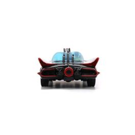 Coche metal batmóvil 1966 classic con 4 figuras de metal escala 1:24 19 cm